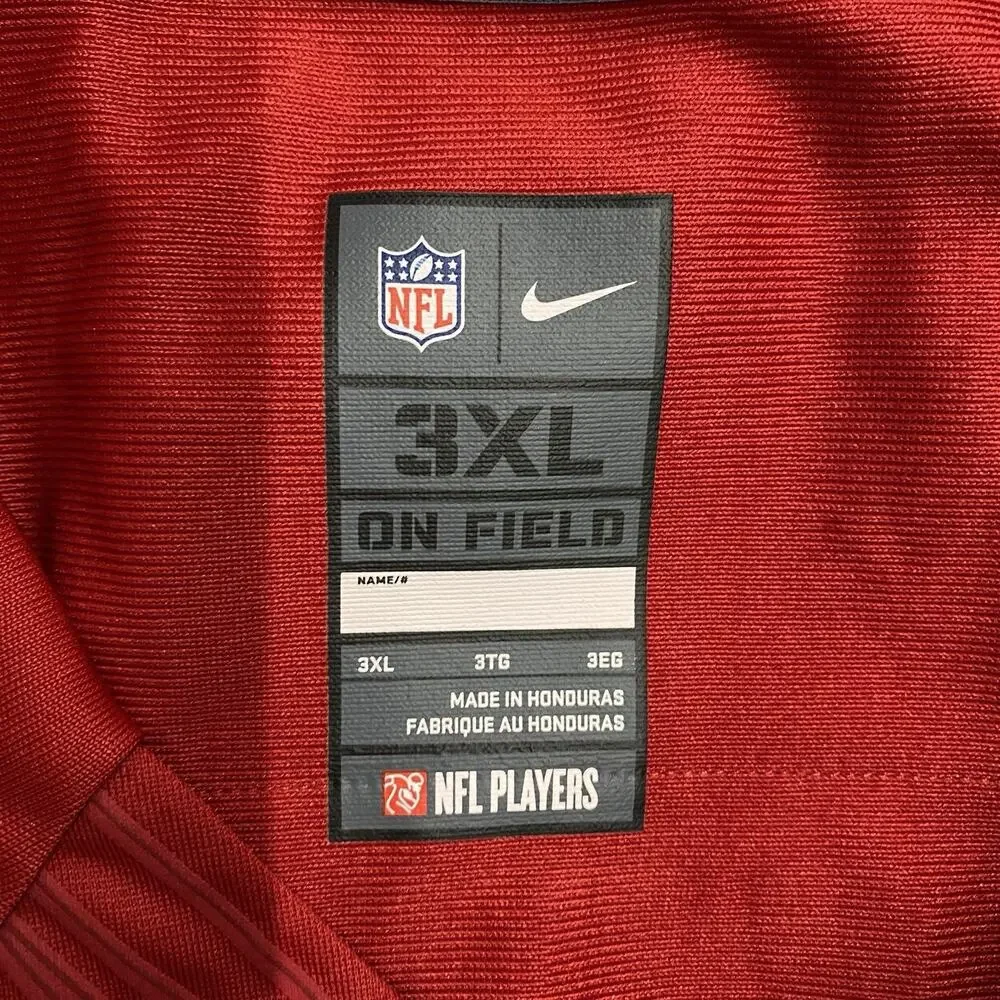Nike San Francisco 49ers NaVorro Bowman #53 NFL On Field Jersey Men’s 3XL Red
